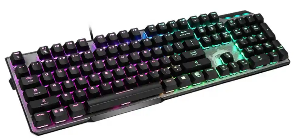 S11-04FR231-CA MSI VIGOR GK50 Elite Maroc Clavier gaming, le VIGOR GK50 Elite durable et ne laisseront pas facilement d'empreintes digitales sur la surface des touches
