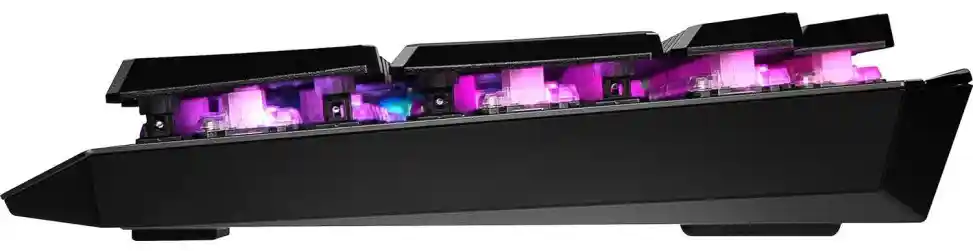 S11-04FR238-GA7 Clavier gaming MSI VIGOR GK50 low profile, le VIGOR GK50 low profile durable et ne laisseront pas facilement d'empreintes digitales sur la surface des touches
