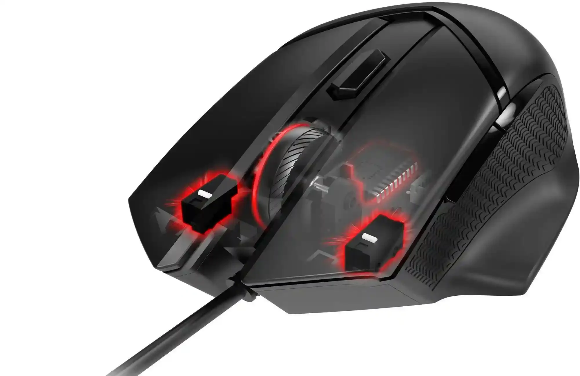 S12-0400D00-C54 Souris filaire gaming MSI Clutch GM20 Elite, Profitez de six boutons programmables, qui vous donneront un avantage dans le feu de l'action