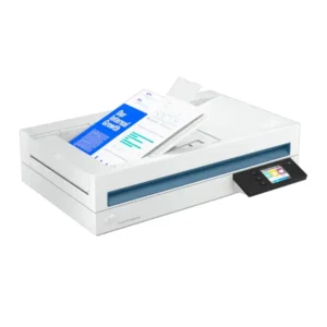 20G07A Maroc HP ScanJet Pro N4600 fnw1 Maroc Scanner duplex Maroc, Numérisez directement vers un e-mail, des dossiers réseau ou un PC via une connexion Ethernet ou Wi-Fi. N'attendez pas le préchauffage : la technologie Instant-on vous permet de commencer à numériser rapidement