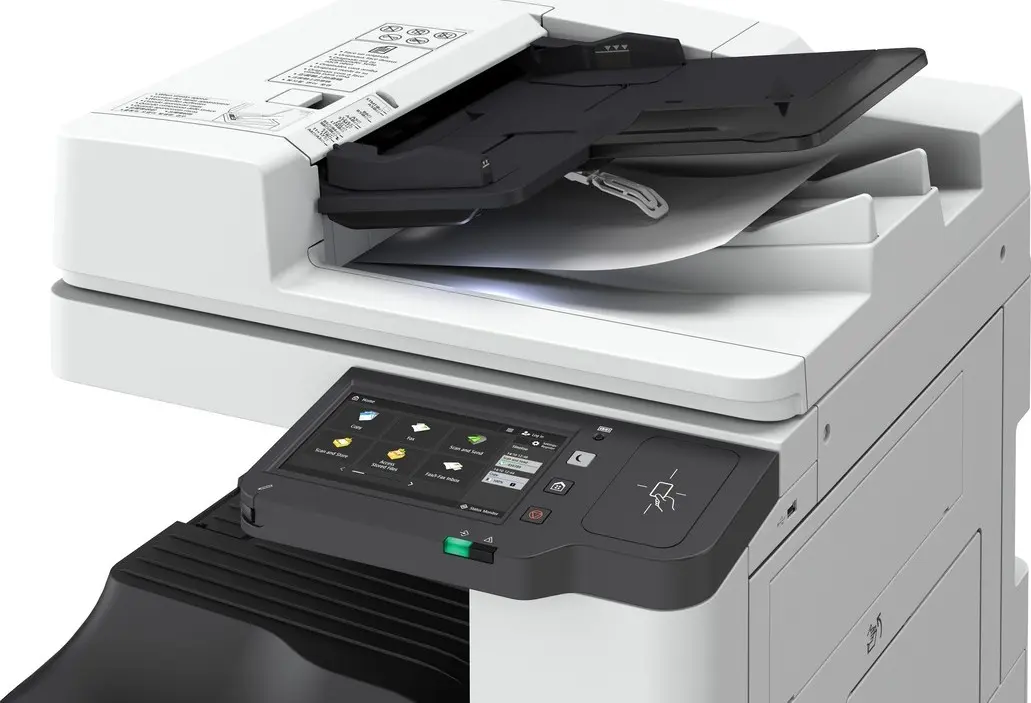 Canon imageRUNNER C3326i Copieur multifonction laser couleur A3 Recto/Verso USB Wi-Fi LAN (5965C005AA) 27 5965C005AA Maroc Canon imageRUNNER C3326i Maroc Copieur multifonction Maroc, La polyvalence de cette imprimante est renforcée par ses fonctions de photocopie extrêmement variées, notamment la copie N sur 1, la possibilité de sauter des pages blanches, la copie recto verso et bien plus encore. Vous pouvez ainsi tirer le meilleur parti de votre imprimante et, grâce à l'écran tactile couleur de 17,8 cm