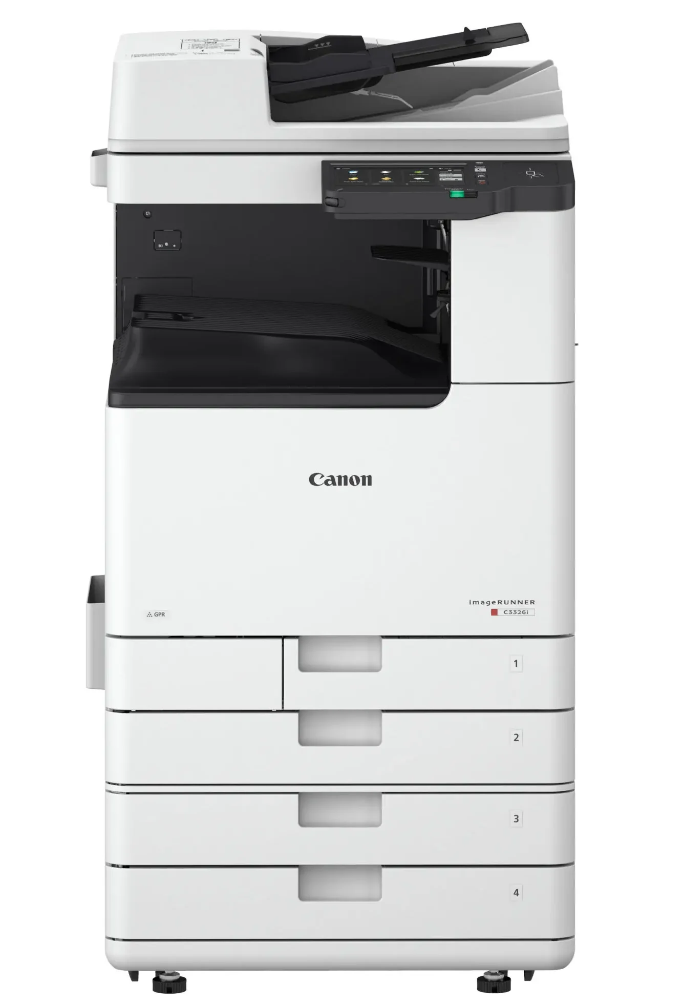 Canon imageRUNNER C3326i Copieur multifonction laser couleur A3 Recto/Verso USB Wi-Fi LAN (5965C005AA) 26 5965C005AA Maroc Canon imageRUNNER C3326i Maroc Copieur multifonction Maroc, Imprimez, numérisez et copiez avec cette imprimante Canon imageRUNNER C3326i, une imprimante capable d'utiliser une gamme de formats de supports et de le faire à une vitesse rapide, quelle que soit la tâche pour laquelle vous en avez besoin.