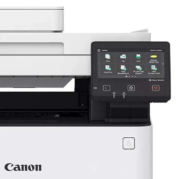 5158C004AA Canon i-SENSYS MF655Cdw Maroc Imprimante multifonction laser couleur Maroc, L'imprimante Canon i-SENSYS MF655Cdw imprime en douceur et de manière assez silencieuse, à environ 50 dB. J'ai mesuré la vitesse d'impression à environ 21 ppm pour les pages recto en mode qualité standard.