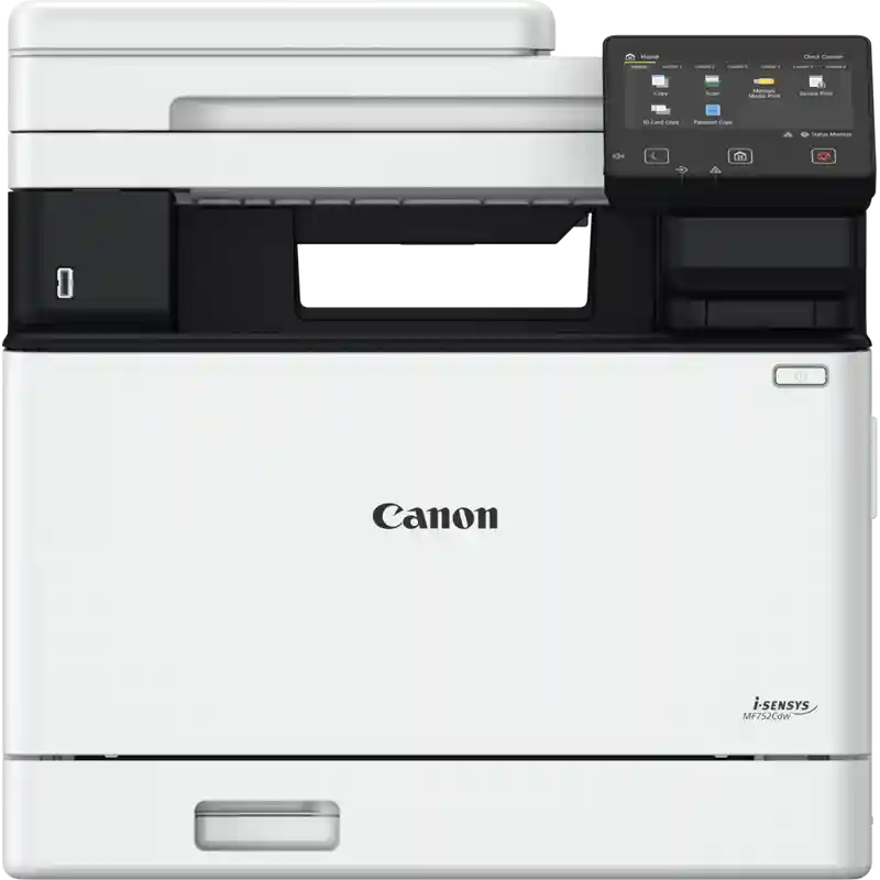 Canon i-SENSYS MF752Cdw Imprimante laser multifonction couleur 3-en-1 A4 USB Wi-Fi LAN (5455C012AA) 26 5455C012AA Maroc Canon i-SENSYS MF752Cdw Maroc Imprimante laser multifonction Maroc, Optimisez votre productivité d'impression et de numérisation avec l'imprimante laser couleur multifonction Canon i-SENSYS MF752Cdw. La connectivité cloud directe propose un accès rapide et facile aux services de stockage cloud, comme Google Drive, Dropbox et OneDrive, vous offrant une collaboration sans limite.