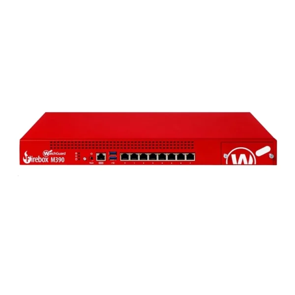 Pare-feu WatchGuard Firebox M390 Maroc Firewall WatchGuard M390 Maroc, Le pare-feu WatchGuard Firebox M390 est spécialement conçu pour défendre tous les types de petites entreprises contre des attaques qui ne sont pas moins féroces que celles qui ciblent les grandes organisations