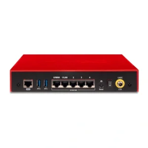 Pare-feu WatchGuard T45 WatchGuard Firebox T45 Maroc Firewall WatchGuard T45 Maroc, Conçu pour les petites et moyennes entreprises et les entreprises distribuées, Cinq (5) ports Gigabit Ethernet prennent en charge les infrastructures dorsales LAN haut débit et les connexions Gigabit WAN, Prend en charge les configurations à haute disponibilité, permettant un basculement automatique en cas de panne matérielle ou logicielle