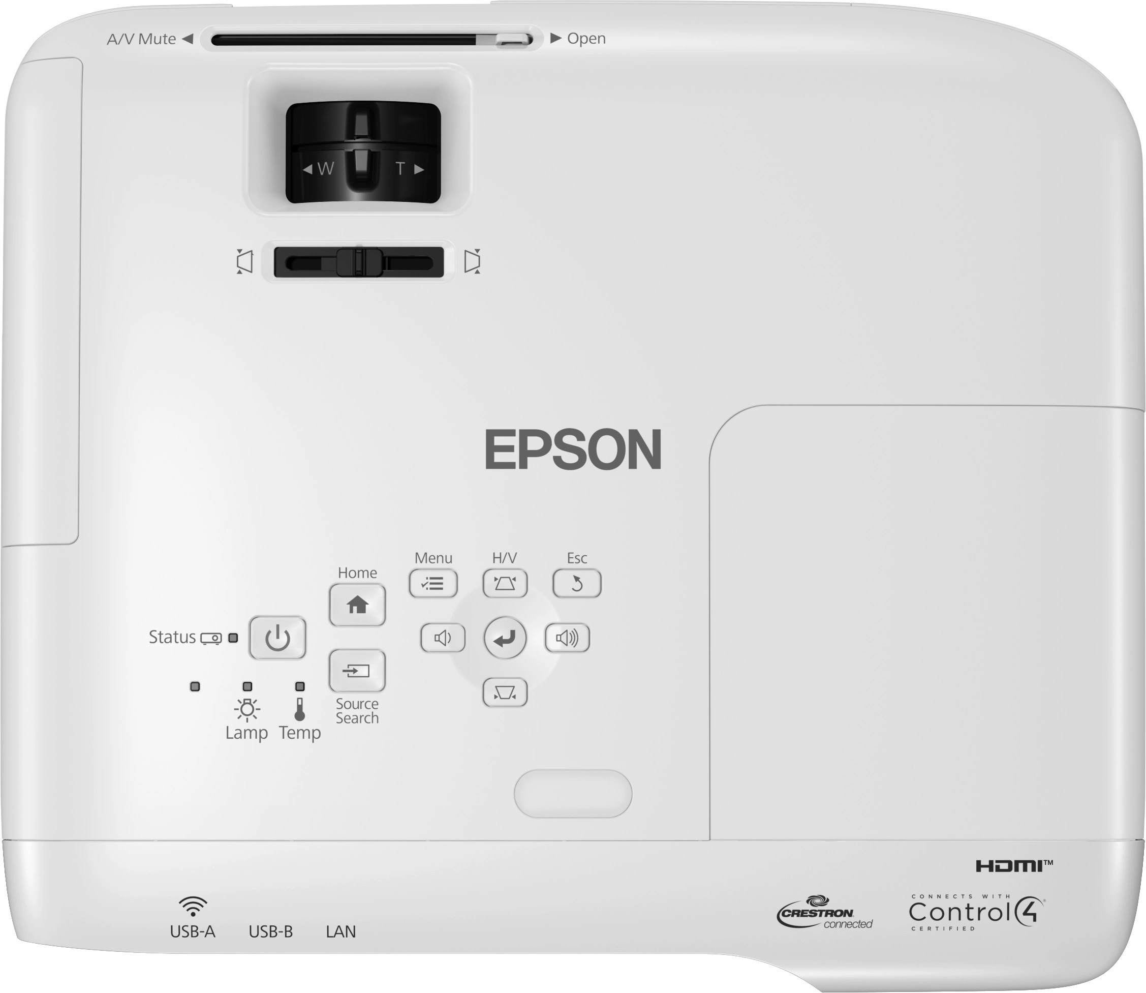 Epson EB-992F Vidéoprojecteur 3LCD Full HD 4000 lumens LAN Miracast (V11H988040) 28 V11H988040 Maroc Epson EB-992F Maroc Vidéoprojecteur 4000 lumens, ce vidéoprojecteur Epson EB-992F est capable de produire des images claires même dans des environnements bien éclairés