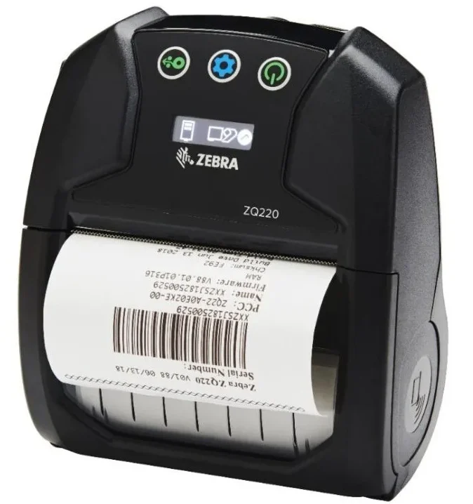 ZQ22-A0E01KE-00 Zebra ZQ220 Maroc Imprimante étiquettes Mobile Maroc, Vous recherchez une imprimante mobile à prix abordable, mais vous ne voulez pas faire de compromis sur les fonctionnalités. Présentation de Zebra ZQ220 offrant l'équilibre parfait entre coût, qualité, polyvalence, durabilité, portabilité et facilité d'utilisation.