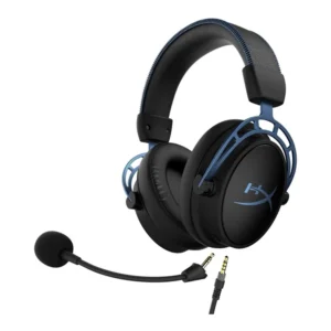 4P5L3AA Maroc HyperX Cloud Alpha S Bleu Maroc HX-HSCAS-BL-WW Maroc Casque Gaming Maroc, NGENUITY détecte automatiquement les jeux pris en charge et sélectionne le profil de son surround optimisé pour améliorer votre expérience sur PC.