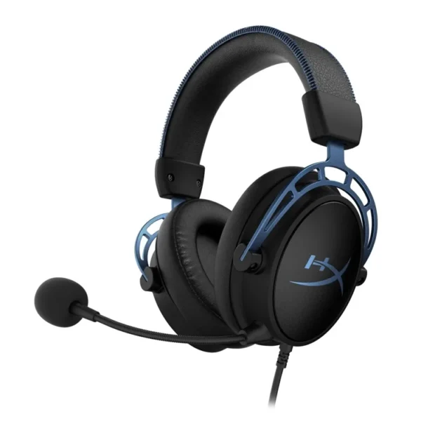 4P5L3AA Maroc HyperX Cloud Alpha S Bleu Maroc HX-HSCAS-BL-WW Maroc Casque Gaming Maroc, Le HyperX Cloud Alpha S Bleu dispose toujours du système de pilote à double chambre qui réduit la distorsion et offre un son plus clair