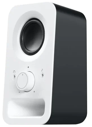 980-000815 Haut-parleurs stéréo Logitech Z150 Logitech Z150 Enceintes stéréo, Les haut-parleurs Logitech Z150 offrent un son stéréo clair de 3 watts RMS (6 watts en crête) pour vous permettre d'écouter par exemple vos musiques du moment