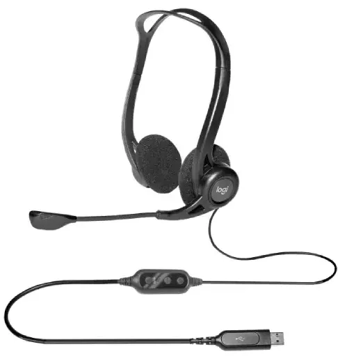 981-000100 Maroc Logitech 960 Maroc Casque filaire USB Maroc, Prêt à l'emploi dès le premier jour. Branchez simplement le connecteur USB-A sur votre ordinateur et commencez à parler