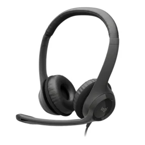 981-000406 Maroc Casque Logitech H390 Noir Maroc Casque filaire USB Maroc, Le casque est doté d'écouteurs stéréo et d'un microphone intégré. Il se connecte à votre ordinateur via l'interface USB Type-A. Le casque est un excellent choix pour tous ceux qui souhaitent participer à des jeux informatiques en ligne, à des conférences Web ou à des communications VoIP