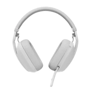 981-001219 Casque Logitech Zone Vibe 100 Blanc Maroc Casque sans fil Bluetooth Maroc, Les haut-parleurs de 40 mm avec une réponse en fréquence de 20 Hz à 20 kHz offrent des basses riches, des aigus clairs et une faible distorsion pour le divertissement et les appels.