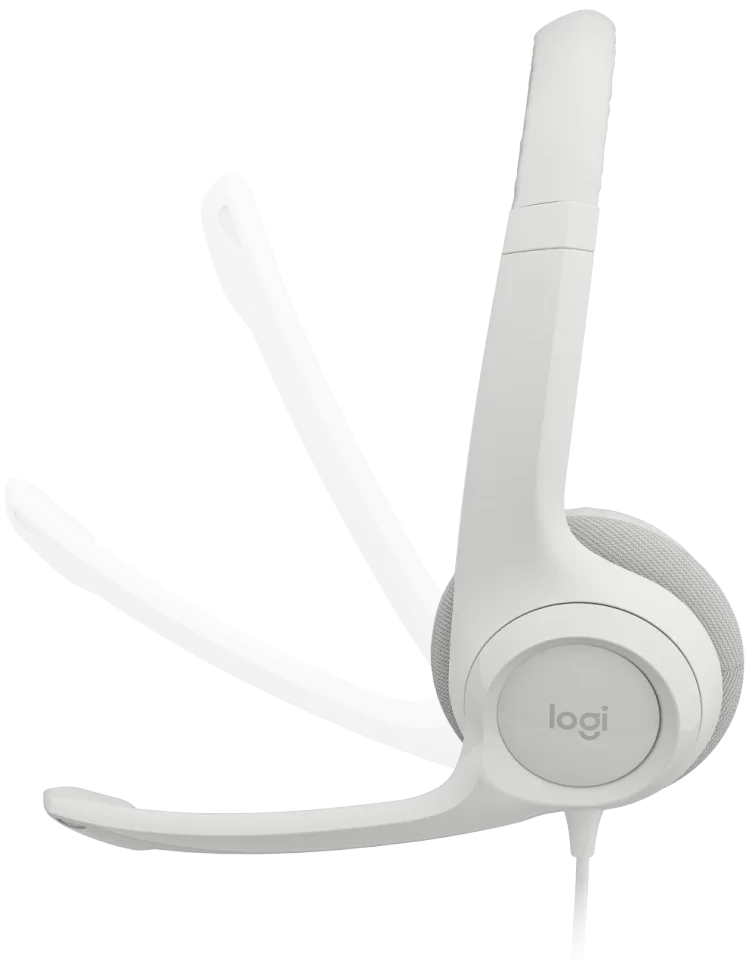 981-001286 Logitech H390 Blanc Cassé Maroc Casque filaire USB Maroc, Simplifiez-vous la vie en passant et en recevant des appels sur Internet : il vous suffit de brancher simplement le casque Logitech H390 Blanc dans un port USB pour pouvour l'utiliser. Bénéficiant d'un son numérique pur et d'un confort inégalable grâce notamment à la possibilité d'ajuster à votre convenance le bandeau et le micro