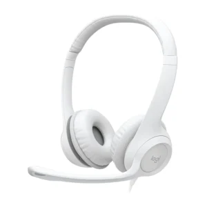 981-001286 Logitech H390 Blanc Cassé Maroc Casque filaire USB Maroc, Grâce aux commandes pratiques intégrées, vous pouvez contrôler le volume ou mettre en sourdine sans interrompre votre appel