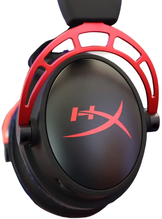 4P5L1AM Maroc HyperX Cloud Alpha Maroc HX-HSCA-RD-EM Maroc Casque Gaming Maroc, Le cadre aluminium est garant de la durabilité et de la stabilité.