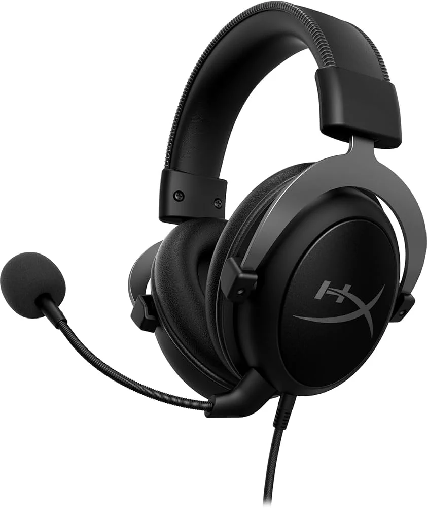 4P5L9AA HyperX Cloud II Gris Maroc KHX-HSCP-GM Casque Gaming filaire Maroc, Profitez d'un son surround 7.1 virtuel avec le casque de jeu HyperX Cloud Gris