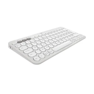 920-012210 Maroc Logitech Pebble 2 Combo White Maroc Ensemble clavier et souris sans fil Maroc, Pouvant se connecter via Bluetooth ou à l'aide d'un récepteur USB Logitech (non fourni), vous disposez alors d'une distance de 10 m pour l'utiliser avec votre ordinateur.