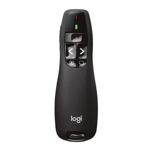 910-001356 Maroc Wireless Presenter Logitech R400 Maroc Présentateur laser Maroc, Cette télécommande intuitive offre un confort profilé et une fonctionnalité exceptionnelle qui vous permettra de naviguer facilement dans votre prochaine présentation en toute confiance