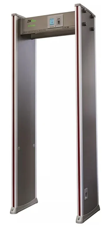 ZKTeco ZK-D2180 Maroc Portique 18 zones de détection 256 niveaux de sensibilité, En cas de détection, le ZK-D2180 alerte instantanément le personnel de sécurité grâce à un son synchrone et à des indicateurs d'alarme LED, garantissant que les menaces potentielles sont rapidement identifiées et traitées