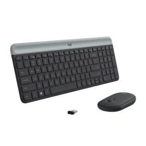 920-009190 Ensemble Logitech MK470 Maroc clavier et souris sans fil Maroc, l'ensemble sans fil ultra-fin Logitech MK470 qui comprend un clavier et une souris au design compact et avant-gardiste, parfait pour travailler efficacement