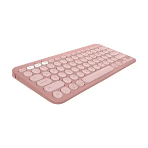 920-011805 Logitech Pebble Keys 2 K380s Rose Maroc Clavier sans fil Bluetooth Maroc, Vous pouvez également relier le clavier à un récepteur USB Logi Bolt acheté séparément. Des touches de raccourci dédiées permettent d'accéder à des outils tels que la capture d'écran, la dictée vocale et l'insertion d'émojis pour des communications plus rapides