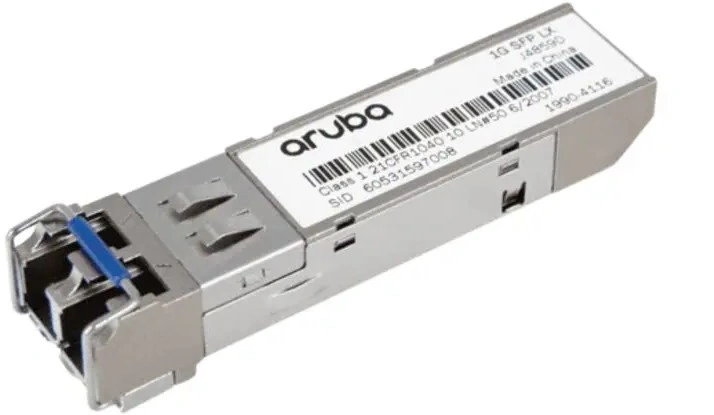 Aruba 1G SFP LC LX 10km SMF XCVR Maroc Émetteur-récepteur SFP LC Maroc Module SFP Aruba Instant On 1G SFP Module SFP 1G Maroc module SFP Aruba J4859D Maroc, Cet émetteur-récepteur Aruba 1G SFP LC LX 10km SMF offre un débit 1000Base-LX sur un câble de 6,2 miles, ce qui aide les administrateurs à configurer des concentrateurs Ethernet haut débit.