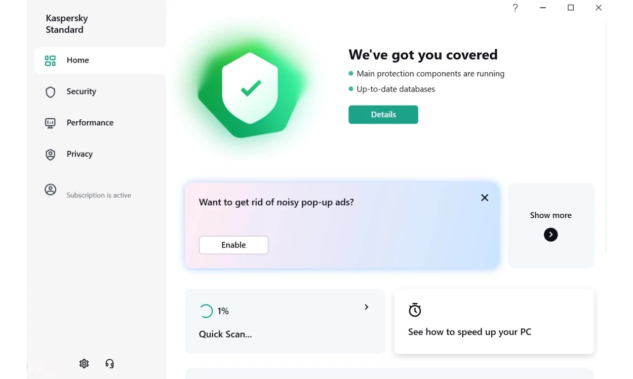KL10418BCFS-FFPMAG Maroc Antivirus KASPERSKY Standard 3 postes Maroc Antivirus Licence 1 an 3 postes Maroc, L'éditeur russe offre une protection particulièrement efficace grâce à une approche de sécurité globale pour détecter les menaces connues et inconnues qu'il s'agisse de virus, chevaux de Troie, vers, spywares, rootkits, etc