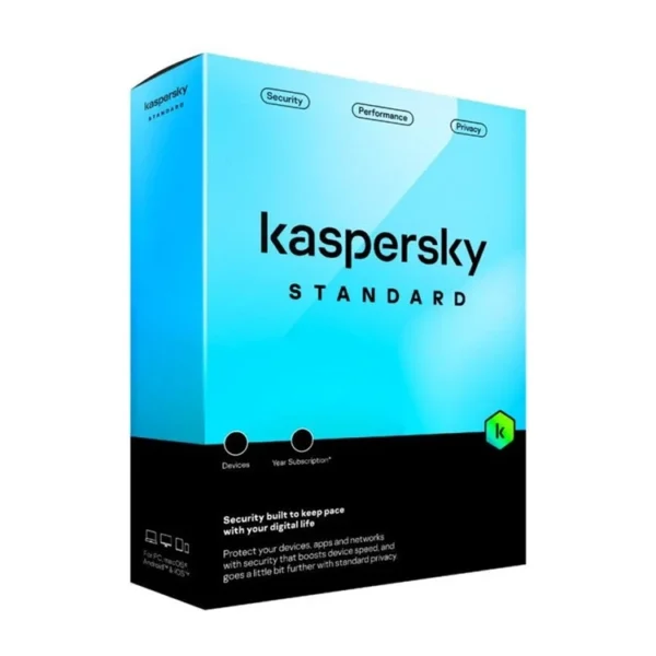 KL10418BCFS-FFPMAG Maroc Antivirus KASPERSKY Standard 3 postes Maroc Antivirus Licence 1 an 3 postes Maroc, L’interface graphique de l’application est plaisante, bien organisée et donne un accès direct aux principales fonctionnalités de l’application : analyse, mise à jour de la base de données de virus, rapports et zone de quarantaine. Les experts ne sont pas en reste, la suite de sécurité proposant un grand nombre d’options de paramétrage.