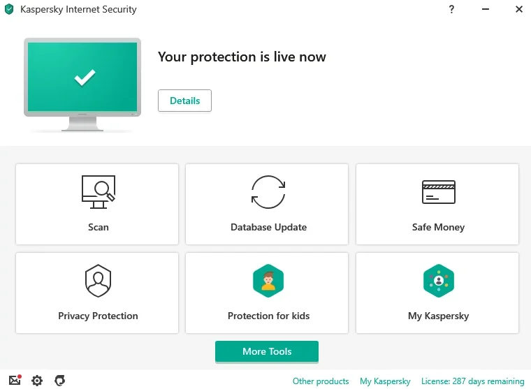 KL19398BAFS-20FFPMAG Maroc KASPERSKY Internet Security 2020 Maroc KASPERSKY Internet Security Maroc, KASPERSKY Internet Security 1 poste 2020 vous aide à protéger vos données personnelles contre le phishing, l'espionnage et la surveillance en ligne, en bloquant l'utilisation non autorisée de votre webcam et en sécurisant vos données lorsque vous vous connectez à un réseau public 