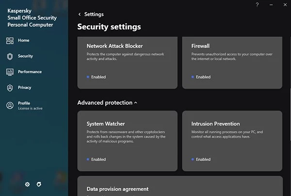 KL45418BEFS-23MAG Maroc Antivirus Small Office Security 5 postes 1 server Maroc Licence KASPERSKY 5 postes + 1 server Maroc, KASPERSKY Small Office Security 5 postes + 1 server fournit une protection complète et de haut niveau contre les logiciels malveillants, les virus et les logiciels espions. Il protège votre réseau contre les menaces de toutes sortes, y compris les ransomwares, les logiciels publicitaires, les chevaux de Troie, les adwares et autres logiciels malveillants 