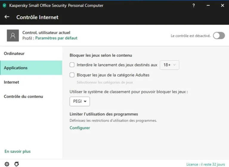KL45418BKFS-23MAG Maroc Antivirus Small Office Security 10 postes 1 server Maroc Licence KASPERSKY 10 postes + 1 server  Maroc, KASPERSKY Small Office Security 10 postes 1 server offre une protection contre les attaques de pirates informatiques en surveillant et en bloquant les tentatives de hack