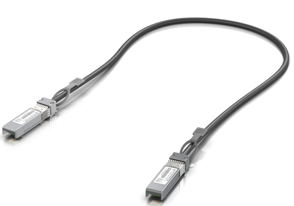 Ubiquiti UACC-DAC-SFP10-1M Maroc Câble en cuivre à connexion directe Maroc Câble directement attachable SFP+ Maroc Câble à connexion directe 10G Maroc, Le câble DAC SFP+ d'Ubiquiti, d'une longueur de 1 mètre, est la solution parfaite pour une connexion rapide et fiable des périphériques réseau.

