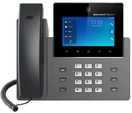 Grandstream GXV3450 Téléphone vidéo IP 16 lignes Wi-Fi 5 Bluetooth 5.0 PoE CMOS 2MP Android 11 (GXV3450) 27 Grandstream GXV3450 Maroc Téléphone tactile IP Maroc Téléphone vidéo IP Maroc Vidéophone IP Grandstream, Le Grandstream GXV3450 offre un accès à de nombreuses fonctionnalités sans fil. Branchez-le à son alimentation secteur et récupérez la connexion grâce au Wifi intégré. Lors d'une utilisation longue durée, l'emploi d'un micro-casque sans fil est recommandé