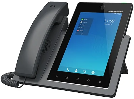 Grandstream GXV3470 Téléphone vidéo IP 16 lignes Wi-Fi 6 Bluetooth 5.0 PoE CMOS 2MP Android 11 (GXV3470) 26 Grandstream GXV3470 Maroc Téléphone tactile IP Maroc Téléphone vidéo IP Maroc Vidéophone IP Grandstream GXV3470, le Grandstream GXV3470, retrouvez toutes vos applications de communications préférées comme Teams, et soyez plus flexible que jamais. Capable d'effectuer des visioconférences directement avec sa propre caméra, vous pourrez joindre n'importe quel meeting directement depuis votre téléphone de bureau