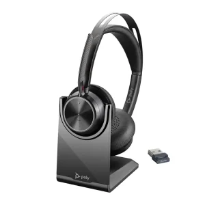 213727 01 Maroc Poly Voyager Focus 2 support de charge USB A Casque sans fil Bluetooth