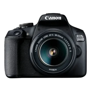 2728C002AA Maroc Appareil Photo Reflex Canon EOS 2000D objectif EF S 18 55mm 24MP