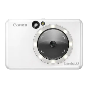 4519C007AB Maroc Appareil photo Compact Canon Zoemini S2 Blanc perle avec imprimante photo instantanee 8MP NFC Bluetooth