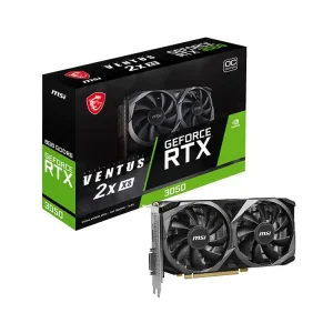912 V809 4287 Maroc Carte Graphique MSI GeForce RTX 3050 VENTUS 2X XS 8G OC Maroc