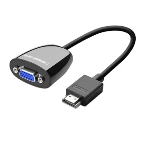 Adaptateur de cable UGREEN 40253 Maroc Adaptateur HDMI vers VGA sans audio Maroc