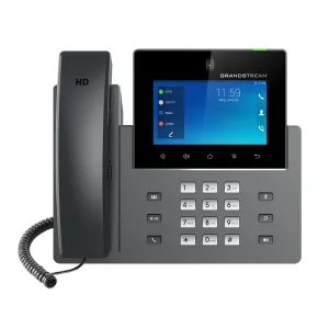 Grandstream GXV3350 Visiophone IP 16 comptes SIP 2 ports Gigabit Wi Fi Bluetooth PoE Android 7.0