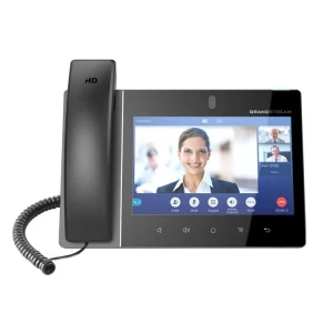 Grandstream GXV3480 Visiophone IP Multimedia 16 lignes conference video Wi Fi Bluetooth PoE Android 11
