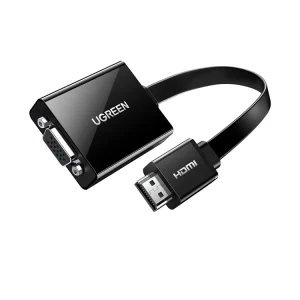 HDMI to VGA with Audio Converter UGREEN 40248 Maroc Adaptateur HDMI vers VGA audio Maroc