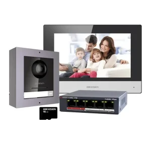 Hikvision DS KIS602B Maroc Kit interphone video pour villa Maroc
