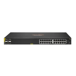 JL677A HPE Aruba 6100 24G Switch 24 ports 10 100 1000 4xSFP PoE 370W Gere