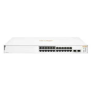 JL813A Switch HPE Aruba Instant On 1830 24G 12p Class4 PoE 2SFP 195W 1