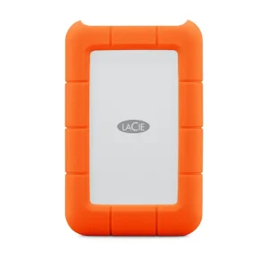 LAC301558 Maroc Disque dur portable LaCie Rugged Mini 1 To USB C 3.0 antichoc 2.5″ PC et Mac
