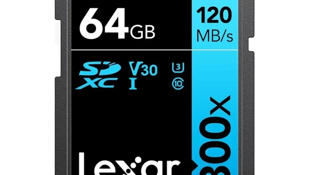 Lexar Cartão de memória profissional 1800x UHS-II SDXC de 128 GB (série