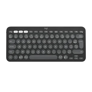 Logitech Pebble Keys 2 K380s Graphite Maroc Logitech Clavier sans fil